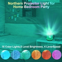 Lampe de table en cristal rechargeable RGB, 16 couleurs, lumière d'ambiance en forme de diadème, télécommande, veilleuse LED pour la décoration de la chambre de princesse