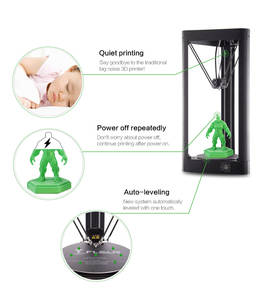 Imprimante 3D Flsun <span class=keywords><strong>QQ</strong></span> <span class=keywords><strong>S</strong></span> PRO Delta Kossel avec nivellement automatique, reprise de l'impression, carte TFT 32 bits pré-assemblée, Impressora 3d Drucker - Product Image 6