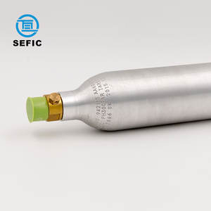 Cilindro de aluminio para bebidas y cerveza, cilindro de gas <span class=keywords><strong>CO2</strong></span> de tamaño pequeño, 0,5 L 1L 2L - Product Image 3