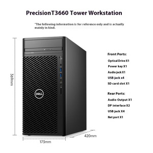 Factory Price Tower Desktops Workstation PC Dells Precision T3660 3660 I9-13900k 64g 1T Nvme RTX4060 1000w - Product Image 2
