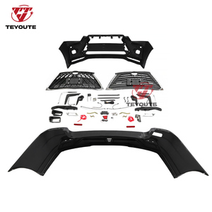 Kit de carrosserie avant avec diffuseur, spoiler et protection de pare-chocs pour Toyota Highlander 09-11 - Product Image 3