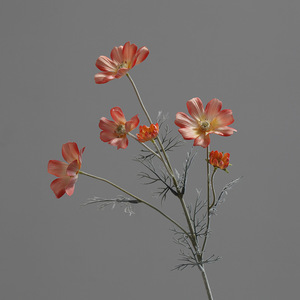 Flores Artificiales <span class=keywords><strong>Cosmos</strong></span>, Tallos de <span class=keywords><strong>Cosmos</strong></span> de Seda para Decoración del Hogar, Arreglos Florales para Bodas y Exportación al por Mayor - Product Image 4