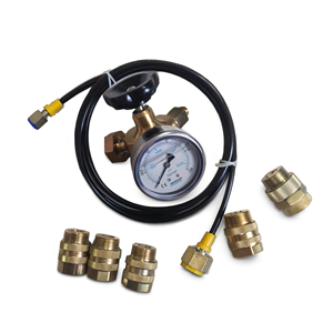 Outil de charge d'azote FPU-10, dispositif de remplissage de gaz pour accumulateur hydraulique 350 bar, six en un - Product Image 2