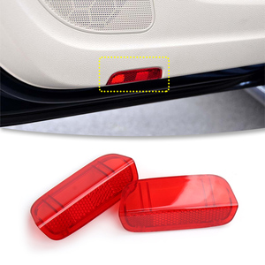 Riflettore Luce Interna Porta Anteriore Rosso OE 1K0947419 per <span class=keywords><strong>VW</strong></span> Jetta Golf <span class=keywords><strong>Passat</strong></span> Tiguan Touran TRoc <span class=keywords><strong>Ricambi</strong></span> <span class=keywords><strong>Auto</strong></span> - Product Image 2