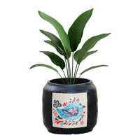 Pot de fleurs décoratif élégant pour intérieur, décoration de maison, bureau, salon, support pour plantes vertes sur table