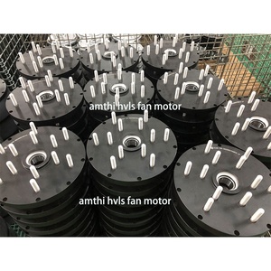 Amthi Pmsm 1.5KW Ba Giai Đoạn Khổng Lồ Trần Điện Hvls Fan Động Cơ 220V Đen Bigass Kích Thước Nam Châm Vĩnh Cửu Động Cơ Đồng Bộ - Product Image 4
