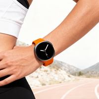 Correa Deportiva Compatible con el Samsung Galaxy Watch 8 Classic. Diseño de Dos Colores a Rayas, Transpirable, con Liberación Rápida.