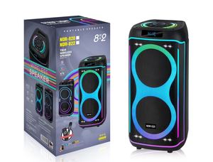 Hochwertiger <span class=keywords><strong>8</strong></span>-Zoll-RGB-Lautsprecher mit langer Akkulaufzeit, kabellosem Ladegerät, Bluetooth und ABS-Soundbar für Outdoor-Partys - Product Image 1