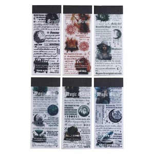 Manual de desplazamiento de papel con tema Vintage, 30 unidades/paquete, decoración de papel Retro para Bloc de notas promocional - Product Image 6