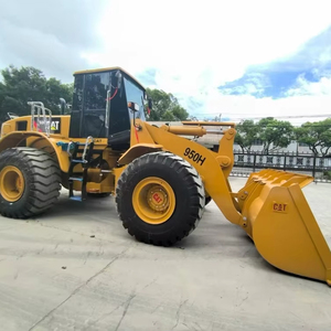 Chargeur frontal Cat950h d'occasion Caterpillar d'origine japonaise Chargeur sur pneus pour chat d'occasion Caterpillar 950h - Product Image 1