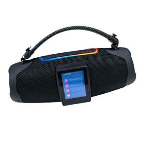 Nouvelle arrivée, haut-parleur portable sans fil de haute qualité, puissant, avec basses profondes, dynamique, pour les soirées musicales, caisson de basses avec lumières RVB - Product Image 3