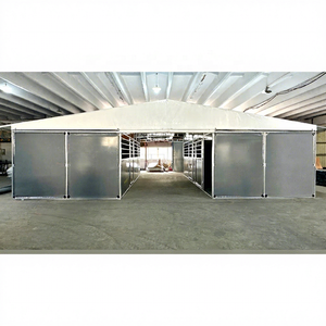 Sıcak Fırsat At Ahırı At Bölmeleri Taşınabilir Paneller Hareketli Sürgülü Kapılı At Ahırı Önleri Çelik Alüminyum Sıcak Daldırma Galvanizli - Product Image 1