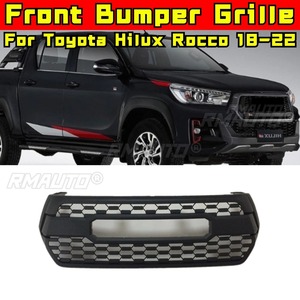 กระจังหน้ารถยนต์แบบ LED สำหรับ Toyota Hilux Rocco ปี 2018-2022 ชุดแต่งภายนอก - Product Image 2