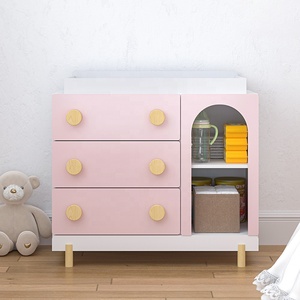 <span class=keywords><strong>Commode</strong></span> <span class=keywords><strong>à</strong></span> 3 tiroirs Armoire de chambre <span class=keywords><strong>à</strong></span> coucher pour enfant en bas âge Table <span class=keywords><strong>à</strong></span> <span class=keywords><strong>langer</strong></span> en bois <span class=keywords><strong>Commode</strong></span> pour bébé <span class=keywords><strong>avec</strong></span> tiroirs <span class=keywords><strong>Commode</strong></span> pour bébé - Product Image 4