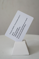 Venta caliente programable código QR Nfc Tarjeta de revisión Digital sin contacto Instagram Facebook Google NFC Tarjeta de reseñas