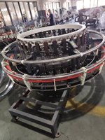 Machine à tisser circulaire à 4, 6 ou 8 navettes pour sacs en tissu tissé PP haute vitesse, pour l'emballage de riz, d'engrais et de produits chimiques