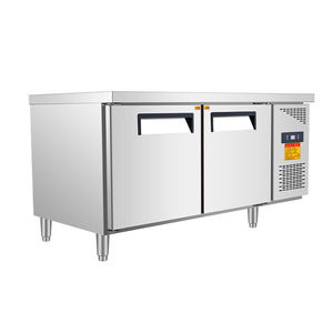 Thương mại thép không gỉ bánh sandwich truy cập tủ lạnh bánh pizza và salad làm việc băng ghế dự bị tủ đông hiển thị pre-tủ lạnh bảng - Product Image 4