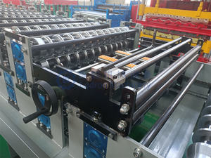 Hot Selling Double-Layer Automated Steel IBR Metalldach blech herstellungs maschine für Aluminium dach bahnen - Product Image 3