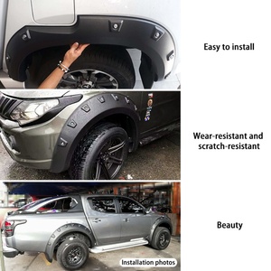 Guardabarros de ABS Negro de Alta Calidad para Mitsubishi Triton L200 2005-2015, Precio de Fábrica, Gran Venta - Product Image 5