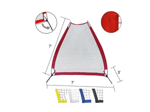 Filets d'entraînement d'écran de lancement d'équipement d'entraînement de base-ball de prix concurrentiel à vendre - Product Image 2