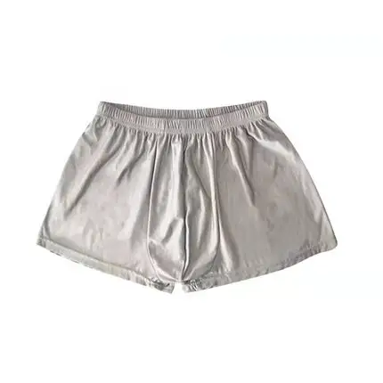 Radiation protection clothing female pregnancy motor room IT men's shorts invisible wearing silver fiber underwear