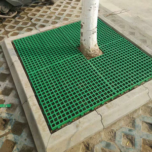 Cetakan Grating Fiberglass Permukaan Cekung 38mm, Grating FRP, Grating <span class=keywords><strong>Fiber</strong></span>, Grating Plastik FRP untuk Sistem Drainase Luar Ruangan - Product Image 4