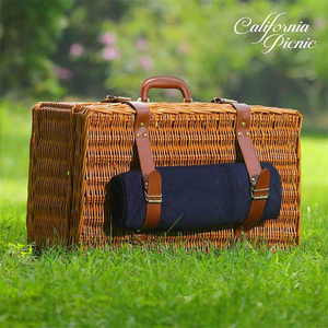 Cestas de Picnic de Mimbre Ecológicas y Económicas al por Mayor, con Logotipo Personalizado, Color Personalizado, Almacenamiento Multifuncional para 4 Personas, Estilo Moderno - Product Image 2