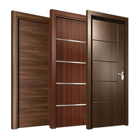Porte en bois moderne pour chambre à coucher, décorative, blanche, insonorisée, en contreplaqué, pour appartements, finition nylon, prix compétitifs