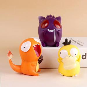 Le più recenti Action Figure impostate adorabili cartoni animati Gengar Eevee Design Action Figure decorative per auto decorazioni per torte - Product Image 6
