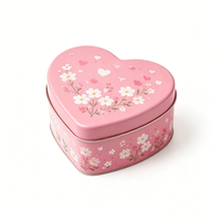 Boîte en fer blanc personnalisée écologique à succès avec impression CMJN, conteneur en métal pour jouets, artisanat et cadeaux