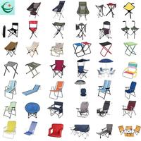 Chaise de plage pliable réglable en gros, chaise longue portable légère pour adultes, idéale pour le camping et les voyages en extérieur