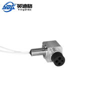 Conector Marino Impermeable IP68 de Ángulo Recto para PCB RF, Conector Submarino ROV de 5 Pines Macho y Hembra para Alimentación