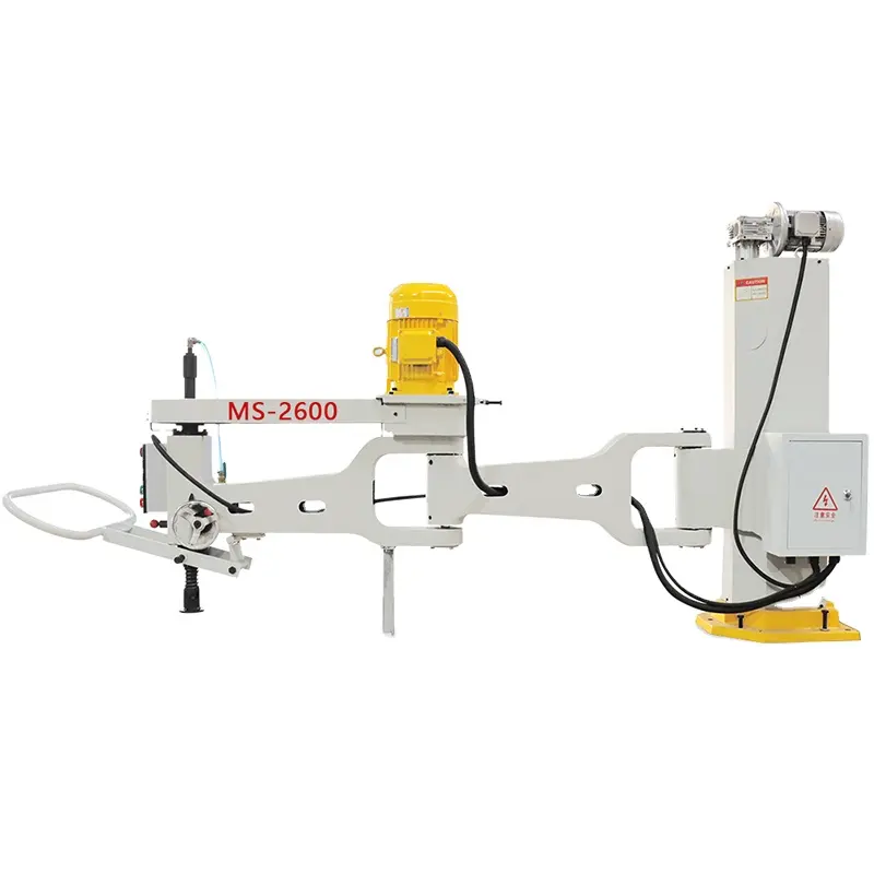 Factory Price wanlong MS-2600 manual hand granite line slab polishing machine for marble and granite