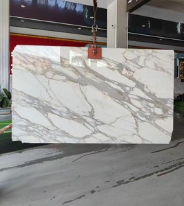 Mármol Italiano Calacatta Viola, Losa de Piedra Calcutta Gold, Encimera de Mármol Moderna y Sencilla, Azulejo de Pared, Diseño Bookmatched - Product Image 4