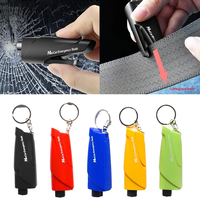 Mini marteau de sécurité pour voiture, Kit de sauvetage, coupe-ceinture de sécurité, brise-vitre, Kit de sauvetage d'urgence