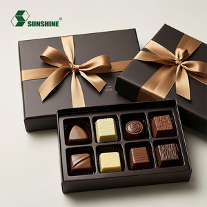 Papier d'emballage de boîte de chocolat de célébration personnalisée Boîtes cadeaux de qualité supérieure Boîtes en papier <span class=keywords><strong>Bonbon</strong></span> Sweet Valentines Day - Product Image 1