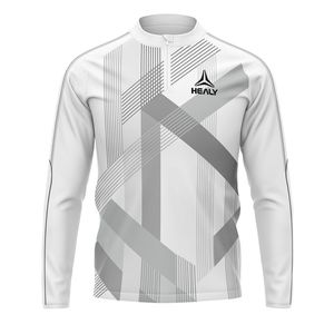 Vestes de sport légères à fermeture éclair quart personnalisées pour hommes Survêtement d'extérieur de haute qualité avec logo de club de football personnalisé - Product Image 6