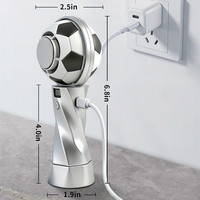 Lonvel 2026 Tragbarer Handventilator in Fußballform für Styling und Kühlung beim Fußball