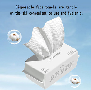 NEW High Water Absorption Capacity Thick Facial Cleansing Wipes Beauty <strong>PaperTowels</strong> Soft CottonTowels Pull Out Facial WashTowels - Product Image 2
