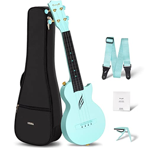 Enya Nova U Mini <span class=keywords><strong>Ukulele</strong></span> Soprano 21 in Fibra di Carbonio Leggero Impermeabile <span class=keywords><strong>Ukulele</strong></span> da Viaggio <span class=keywords><strong>per</strong></span> <span class=keywords><strong>Principianti</strong></span> - Product Image 3