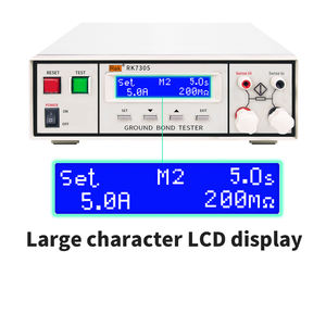 Corrente: AC3 - 32A Resistência: 600mΩ Testador de Resistência de Terra Programável RK7305 - Product Image 3