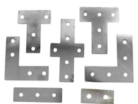 Support de panneau solaire en acier inoxydable galvanisé à chaud en forme de T à 4 trous, plaque de montage, rail de support PV, carport YUJI