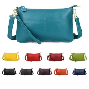 Women Wristlet Envelop Small Crossbody Purse Card Shoulder Bag Ladies Clutch Handbag Purses with Adjustable Strap