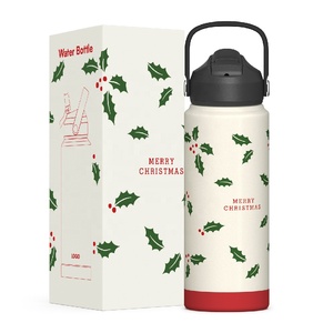 Wholesale BPA Free 32OZ Flask Custom logo School Water Bottle Stainless Steel Vacummed Insulated Water Bottle