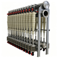 Séparateur vertical haute efficacité pour boues de pâte à faible consistance, broyeur de carton usagé à flux direct, nettoyeur solide-liquide anti-corrosion