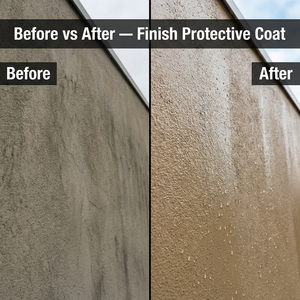 Exterior Wall Finish Transparent Protective Coating Transparent <b>Top</b> <b>Coat</b> Sealer Wall Finish Preservation - Product Image 6