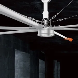 Großer Wind Geräuscharm Energie sparend Industrieller Decken ventilator Kuhfarm HVLS Decken ventilator