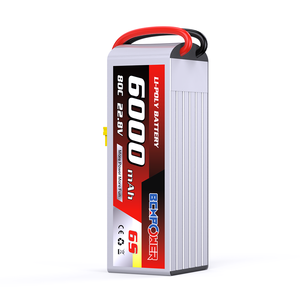 Drone Agriculture Batterie 22.8V 6000mah Drohnen batterie 80C 6S Drone <span class=keywords><strong>3</strong></span> Batterie für große RC Trucks und Langstrecken läufe - Product Image 2