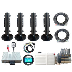 ระบบปรับระดับอัตโนมัติแบบไฮดรอลิกสำหรับรถพ่วง 4 ขา พร้อมขาไฮดรอลิก 4 ตัว - Product Image 6