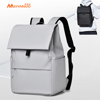 Sac à dos décontracté pour ordinateur portable, grande capacité, en tissu Oxford imperméable haute densité, avec fermeture à rabat, idéal pour la mode urbaine, les étudiants, l'école et les voyages